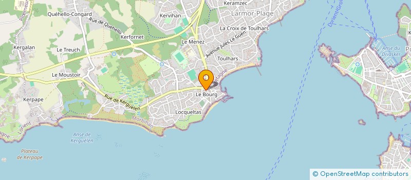 localisation de l'entreprise MONSIEUR YANN CASAREGGIO à LARMOR-PLAGE