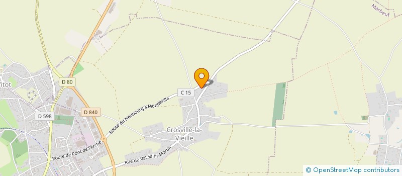 localisation de l'entreprise MONSIEUR YANN CAUCHON  HECTOMARE