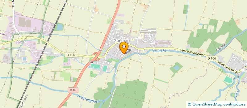 localisation de l'entreprise MONSIEUR YANN CAZE  GUEMAR