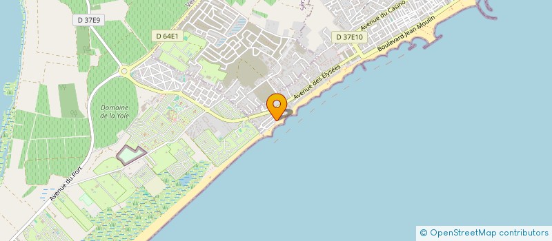 localisation de l'entreprise MONSIEUR YANN CAZENOVE  VALRAS-PLAGE