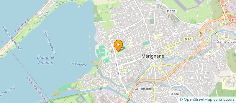 localisation de l'entreprise MONSIEUR YANN CHAIGNON à MARIGNANE
