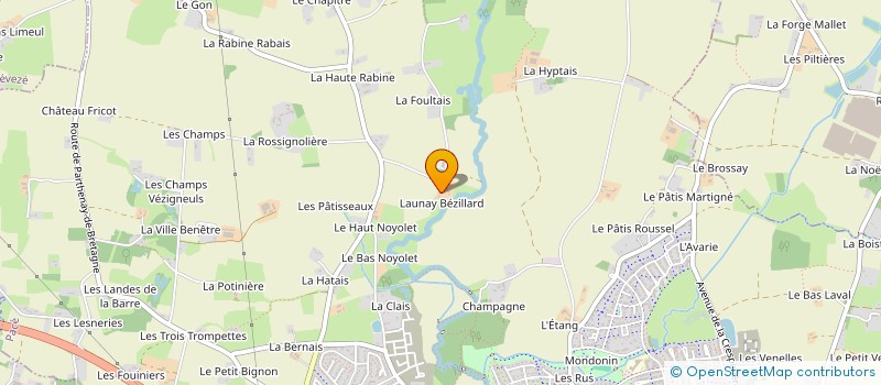 localisation de l'entreprise MONSIEUR YANN CHANTREL à PACE
