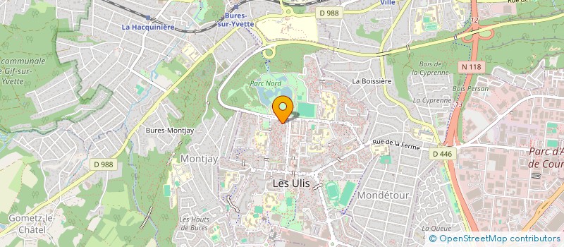 localisation de l'entreprise MONSIEUR YANN CHARLERY à MONTGERON