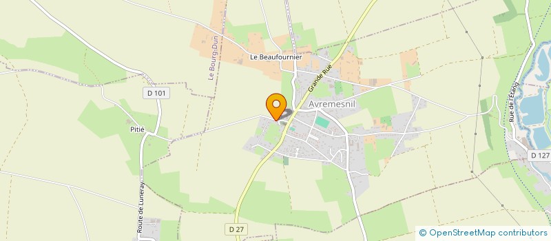 localisation de l'entreprise MONSIEUR YANN CHAROLLAIS  AVREMESNIL