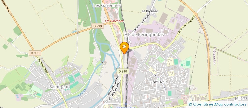 localisation de l'entreprise MONSIEUR YANN CHASSELOUP à CHATEAUDUN