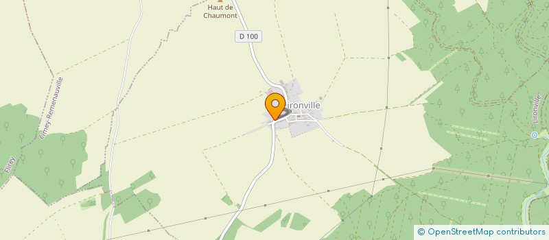 localisation de l'entreprise MONSIEUR YANN CHERY  LIRONVILLE