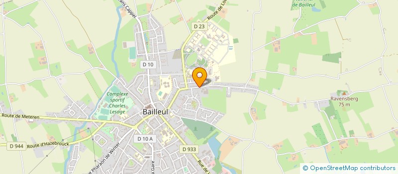 localisation de l'entreprise MONSIEUR YANN CHOQUET à BAILLEUL