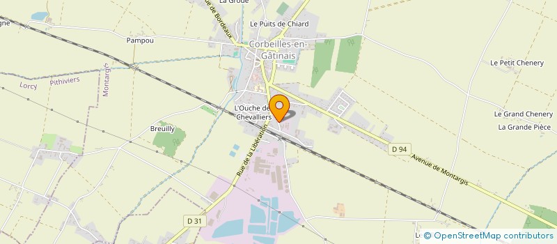 localisation de l'entreprise MONSIEUR YANN CLEMENT à CORBEILLES