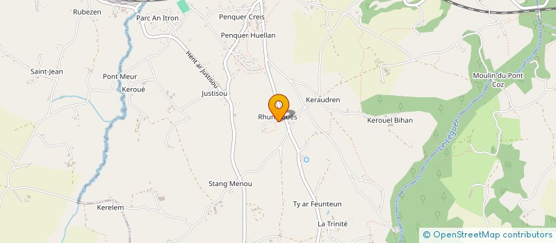 localisation de l'entreprise MONSIEUR YANN CLOZEL  LE VIEUX-MARCHE