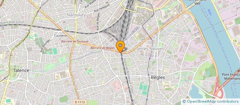 localisation de l'entreprise MONSIEUR YANN COGNASSE à BEGLES