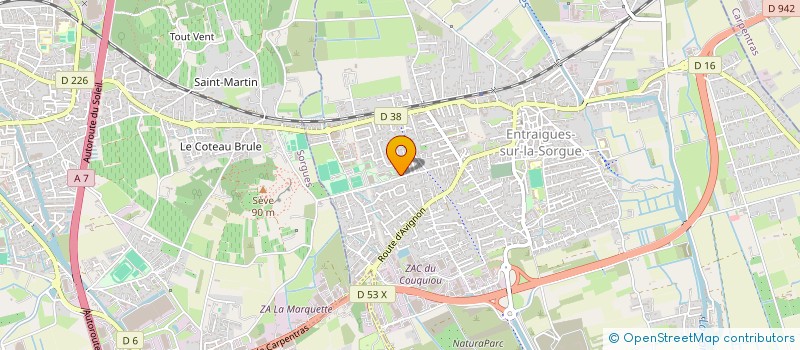 localisation de l'entreprise MONSIEUR YANN COINDRE  AVIGNON