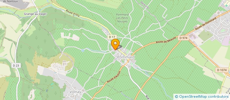 localisation de l'entreprise MONSIEUR YANN COLETTE à POMMARD