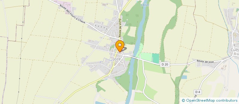 localisation de l'entreprise MONSIEUR YANN COLIN  CULHAT