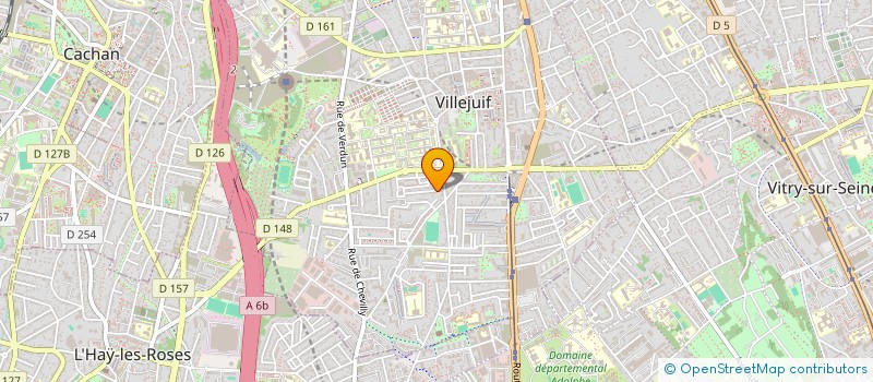 localisation de l'entreprise MONSIEUR YANN COMBE  VILLEJUIF