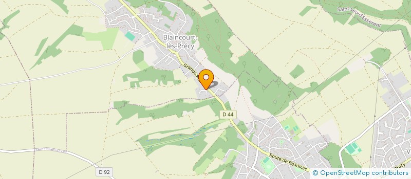 localisation de l'entreprise MONSIEUR YANN COQUILLARD  BLAINCOURT-LES-PRECY