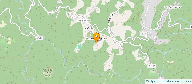 localisation de l'entreprise MONSIEUR YANN COULET  TANNERON