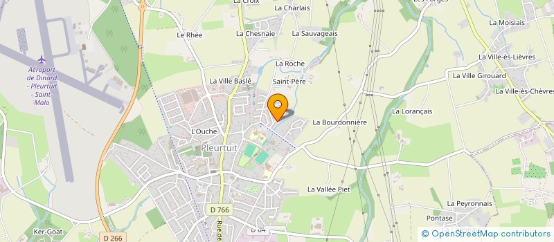 localisation de l'entreprise MONSIEUR YANN COULON  PLEURTUIT
