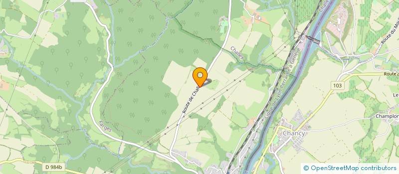 localisation de l'entreprise MONSIEUR YANN COUTIER  POUGNY