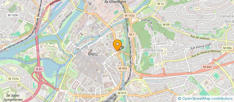 localisation de l'entreprise MONSIEUR YANN CRUMBACH  METZ