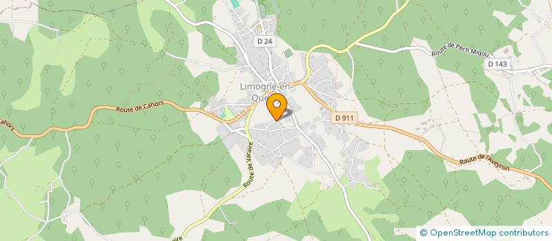 localisation de l'entreprise MONSIEUR YANN DALLE  LIMOGNE-EN-QUERCY