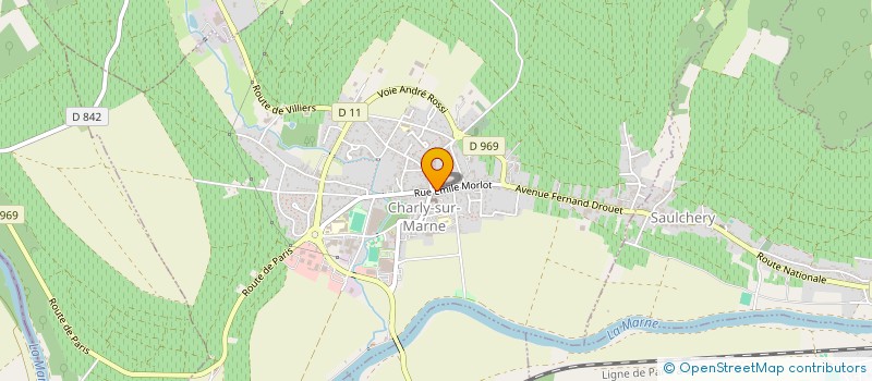 localisation de l'entreprise MONSIEUR YANN DAMERY à CHARLY-SUR-MARNE