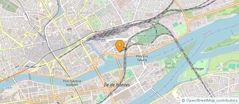 localisation de l'entreprise MONSIEUR YANN DANDEVILLE à NANTES