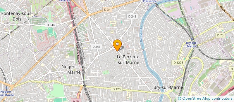 localisation de l'entreprise MONSIEUR YANN DANG  LE PERREUX-SUR-MARNE