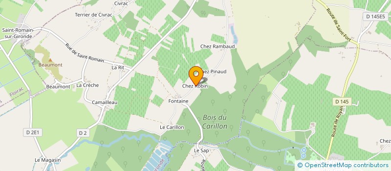 localisation de l'entreprise MONSIEUR YANN DAVID à SAINT-FORT-SUR-GIRONDE