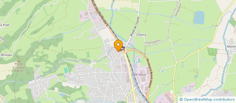 localisation de l'entreprise MONSIEUR YANN DE BENGY  GREZIEUX-LE-FROMENTAL