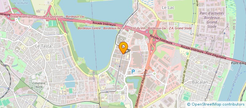 localisation de l'entreprise MONSIEUR YANN DE BOUBERS  BORDEAUX