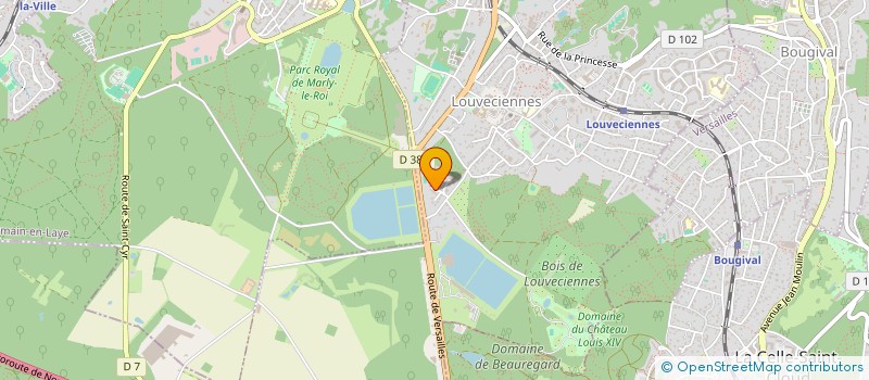 localisation de l'entreprise MONSIEUR YANN DE LA FOUCHARDIERE à LOUVECIENNES