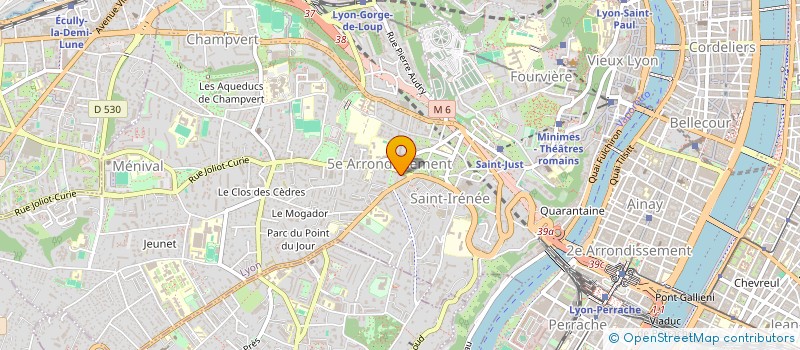 localisation de l'entreprise MONSIEUR YANN DECLINE à LYON