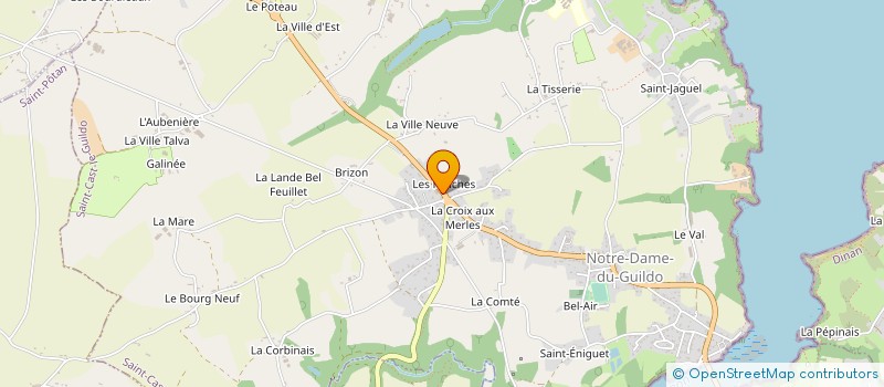 localisation de l'entreprise MONSIEUR YANN DELABROSSE à SAINT-CAST-LE-GUILDO