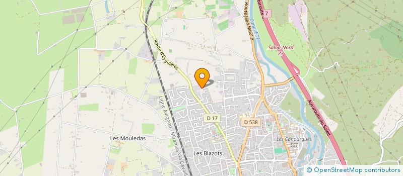 localisation de l'entreprise MONSIEUR YANN DELAVELLE  EYGUIERES