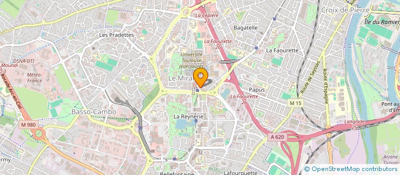 localisation de l'entreprise MONSIEUR YANN DELBOUYS à TOULOUSE