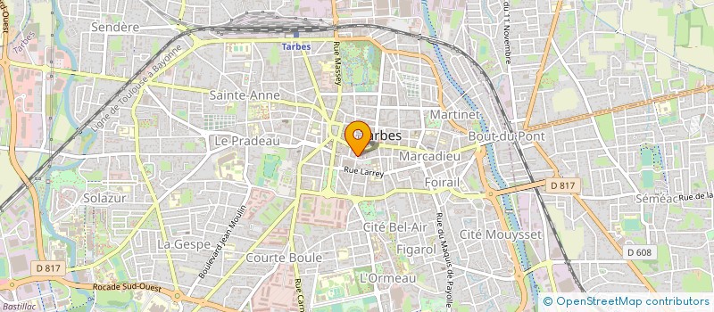 localisation de l'entreprise MONSIEUR YANN DELGADO à TARBES