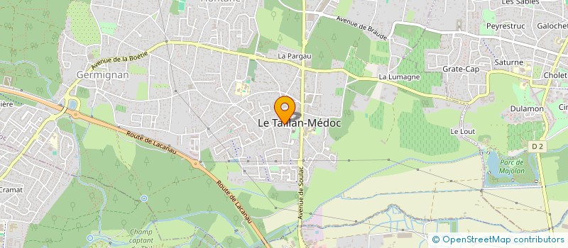 localisation de l'entreprise MONSIEUR YANN DELLA-MAURA à LE TAILLAN-MEDOC