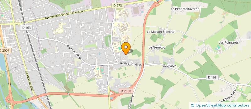 localisation de l'entreprise MONSIEUR YANN DELORY à AMILLY