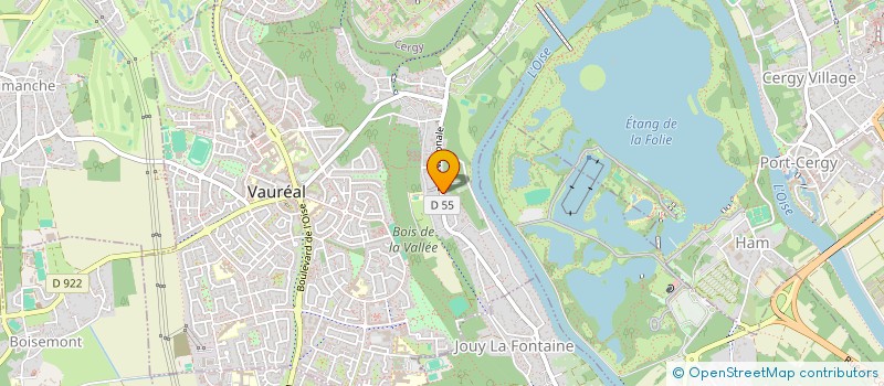 localisation de l'entreprise MONSIEUR YANN DELSOL  VAUREAL