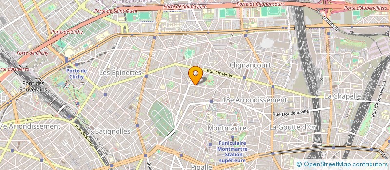 localisation de l'entreprise MONSIEUR YANN DERET  PARIS