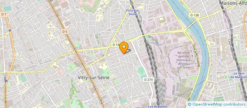 localisation de l'entreprise MONSIEUR YANN DERRIEN à VITRY-SUR-SEINE