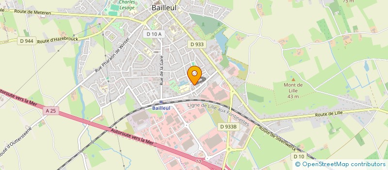 localisation de l'entreprise MONSIEUR YANN DESCAMPS à BAILLEUL
