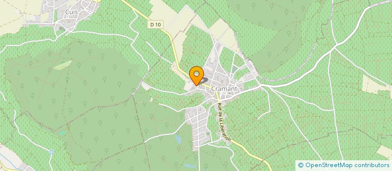 localisation de l'entreprise MONSIEUR YANN DESHAUTELS à CRAMANT