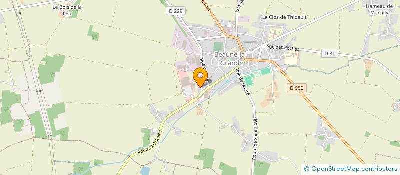 localisation de l'entreprise MONSIEUR YANN DESMARTES à BEAUNE-LA-ROLANDE