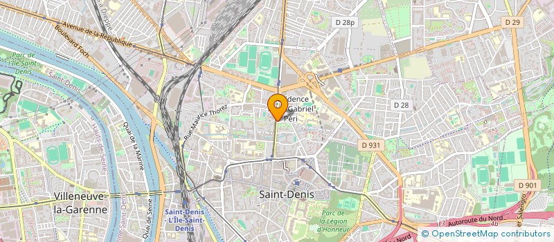 localisation de l'entreprise MONSIEUR YANN DESMONTILS  SAINT-DENIS