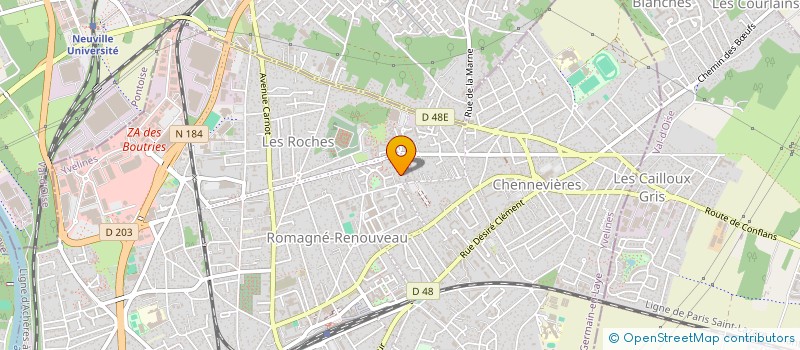 localisation de l'entreprise MONSIEUR YANN DESTI  CONFLANS-SAINTE-HONORINE