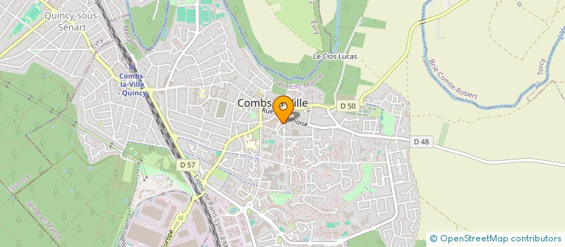 localisation de l'entreprise MONSIEUR YANN DIEPENDAELE  COMBS-LA-VILLE