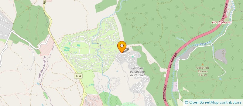 localisation de l'entreprise MONSIEUR YANN DIEUDONNE à FREJUS