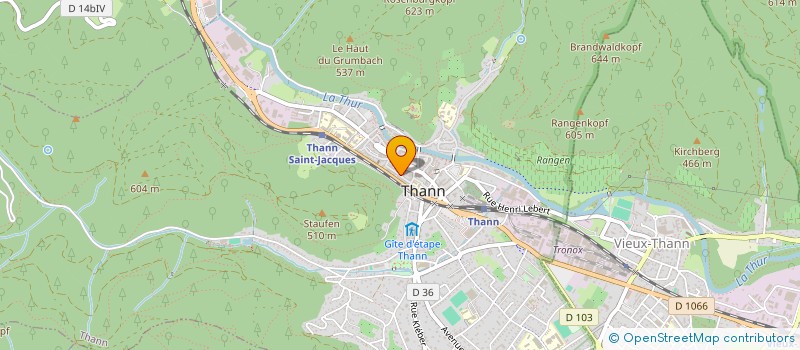 localisation de l'entreprise MONSIEUR YANN DOUTRE  THANN