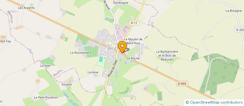 localisation de l'entreprise MONSIEUR YANN DUBIGNY à BERD'HUIS